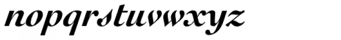 Cochin Pro Bold Italic Font LOWERCASE