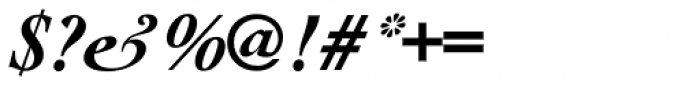 Cochin URW D Bold Italic Font OTHER CHARS