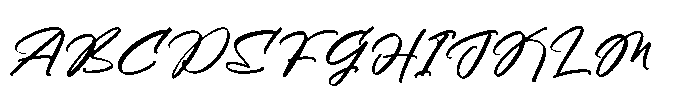 Cocktail Bigoter Regular Font UPPERCASE