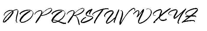 Cocktail Bigoter Regular Font UPPERCASE