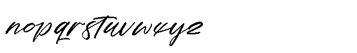 Cocktail Bigoter Regular Font LOWERCASE