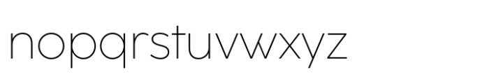 Coco Sharp S Extralight Font LOWERCASE