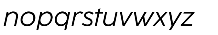 Coco Sharp XL Italic Font LOWERCASE