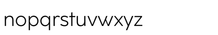Coco Sharp XS Light Font LOWERCASE