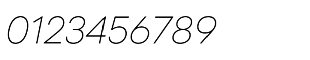 Code Next Thin Italic Font OTHER CHARS
