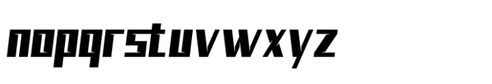 Code Rider Regular Font LOWERCASE
