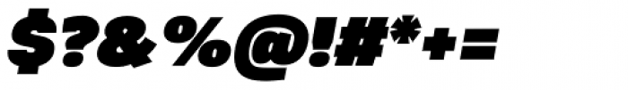 Codec Cold Logo Ultra Black Italic Font OTHER CHARS