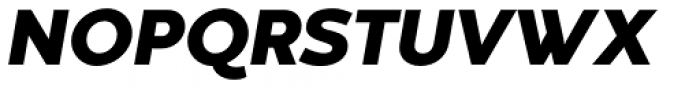Codec Warm Logo Bold Italic Font UPPERCASE