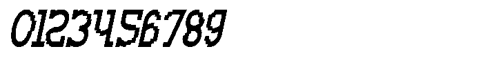 Codeform Condensed Italic Font OTHER CHARS
