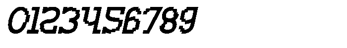 Codeform Italic Font OTHER CHARS