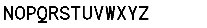 Codent Pro Font UPPERCASE