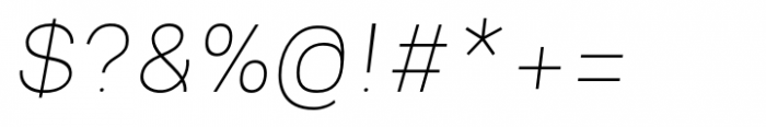 Codeworld Thin Italic Font OTHER CHARS