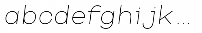 Codeworld Thin Italic Font LOWERCASE