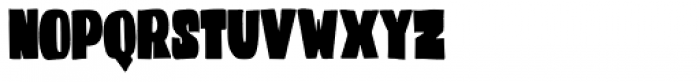 Codswallop Extra Condensed Font LOWERCASE