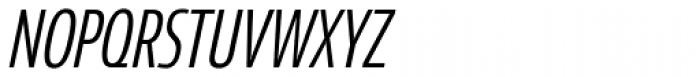 Coegit Condensed Italic Font UPPERCASE