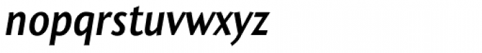 Coeval Medium Italic Font LOWERCASE