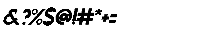Cofento Italic Regular Font OTHER CHARS