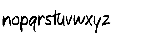 Coffee Amore Font LOWERCASE