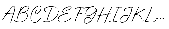 Coffee Signature Font UPPERCASE