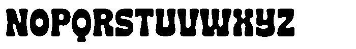 Coffee & Waffle Display Font UPPERCASE