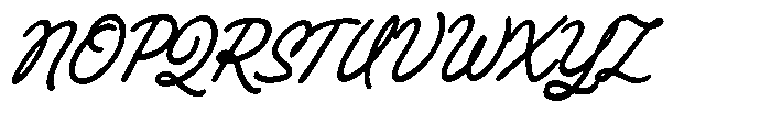 Coffee & Waffle Script Font UPPERCASE