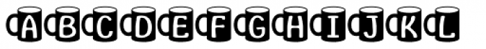 CoffeeMug Font UPPERCASE