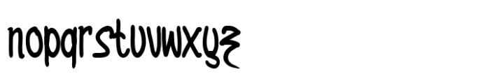 Coffeeshoot Font LOWERCASE