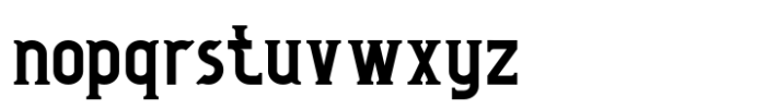 Coffeeshop Regular Font LOWERCASE