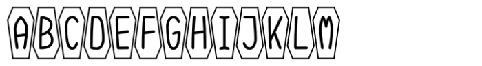 Coffinated Regular Font UPPERCASE