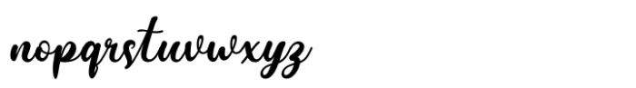 Coffistylove Regular Font LOWERCASE