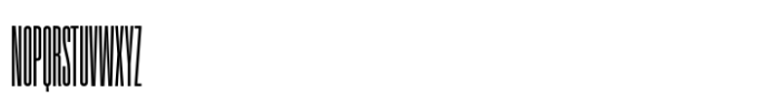 Coign SemiCondensed Font UPPERCASE