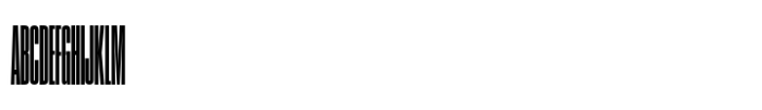 Coign XCompressed SemiBold Font UPPERCASE