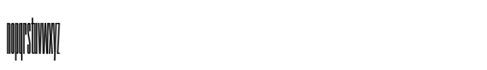Coign XCompressed Font LOWERCASE