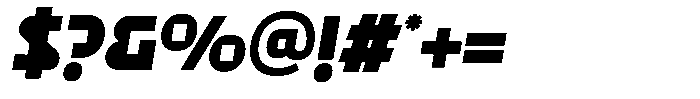 Coin Italic Font OTHER CHARS