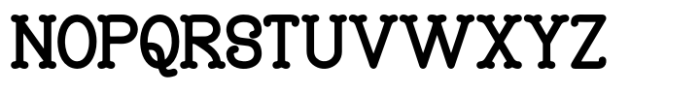 Cokers Font UPPERCASE