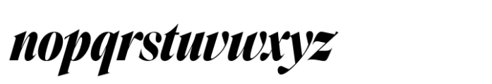 Colagent Black Condensed Italic Font LOWERCASE