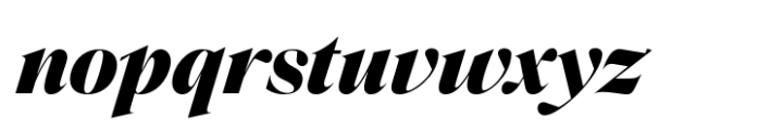 Colagent Black Italic Font LOWERCASE