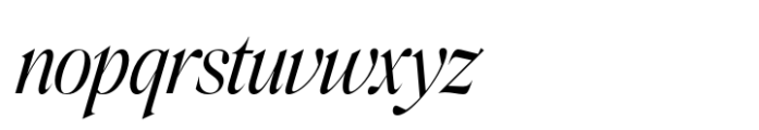 Colagent Condensed Italic Font LOWERCASE