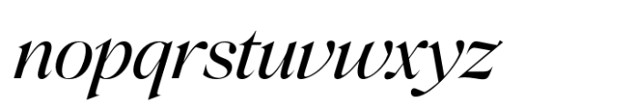 Colagent Italic Font LOWERCASE