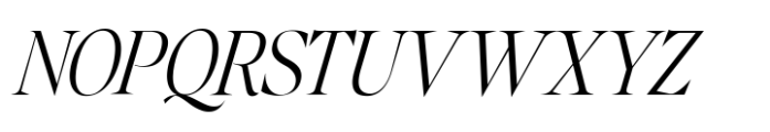 Colagent Variable Condensed Italic Font UPPERCASE