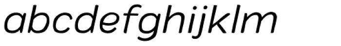 Colby Extended Light Italic Font LOWERCASE