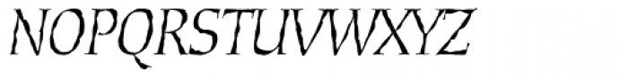 Cold Mountain Sx Italic Font UPPERCASE