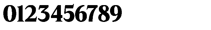 Coldetica Serif Bold Font OTHER CHARS