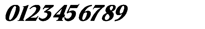 Coldetica Serif Italic Bold Font OTHER CHARS
