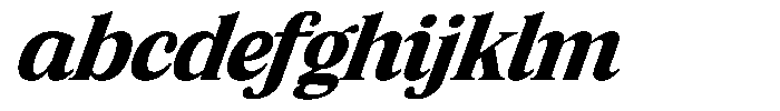 Coldetica Serif Italic Bold FONT