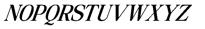 Coldetica Serif Italic Regular Font UPPERCASE