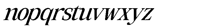 Coldetica Serif Italic Regular Font LOWERCASE