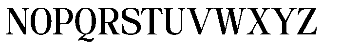 Coldetica Serif Regular Font UPPERCASE