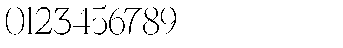 Coldetica Serif Thin Expanded Font OTHER CHARS