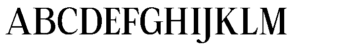 Coldetica Serif Variable Regular Font UPPERCASE